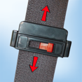 thumbnail image 4 of Seat Belt Tension Adjuster 6-Pack, Black, 4 of 7
