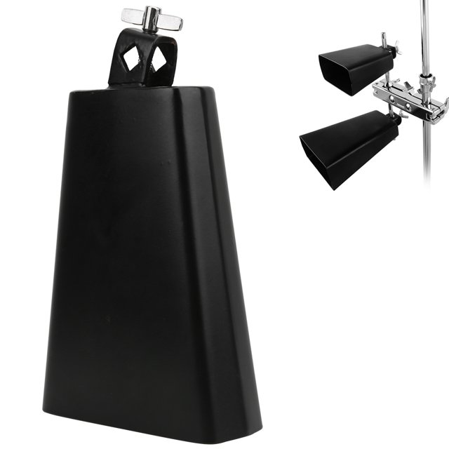 Cowbell, Instrument de Musique Populaire pour la Salsa 7 Pouces