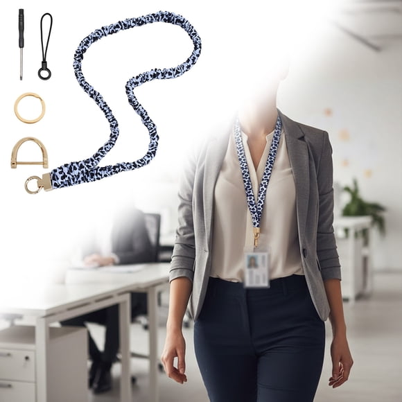 ID Holder Cute Stretchy Lanyards for Teachers, Great Choice for Birthdays Holidays, Lanyard with Stylish Color Options, F