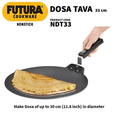 thumbnail image 4 of Hawkins Futura 33 CM NonStick Flat Dosa Tava, 4 of 6