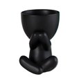 thumbnail image 2 of YAOMOBB Indoor Plant Decoration Pot Creative Craft Desktop Vase Container Small Figure Potted Plant Pot Mini Human Shaped Ceramic Flower Pot, 2 of 6