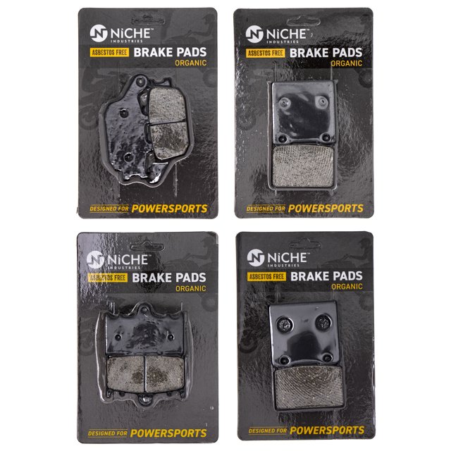 Niche Complete Organic Brake Pad Set for Suzuki Intruder 1500 Motorcycle MK1002520