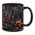 thumbnail image 1 of Black Creative Toolbox Design Mug Cup 3D Mechanical Engineer Theme Coffee Gift Set Birthday Present Model C Ceramic, 1 of 7
