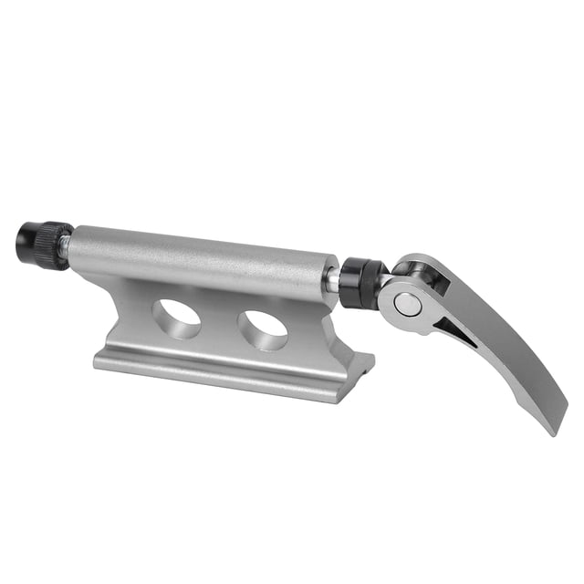 Universal Bike Block Fork Mount, Aluminum Alloy Quick Release Cycle Block Front Fork Fixed Clip Luggage Holder Rack with 4 Screws for Trucks, Trailers, SUVs