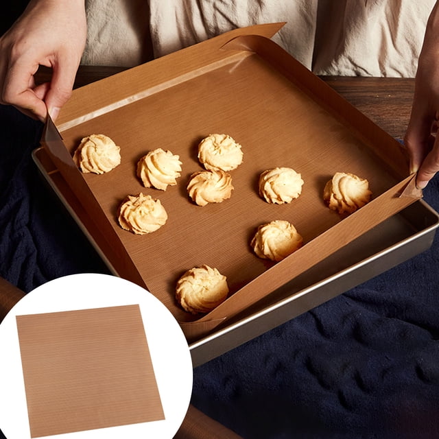 PEONAVET Linoléum de Cuisson Résistant aux Hautes Températures Antiadhésif Chiffon Ciré de Cuisson Biscuits Gâteau Rouleau Tapis de Cuisson Ménager Plateau de Cuisson Antiadhésif Four Spécial Chiffon Ciré Tapis