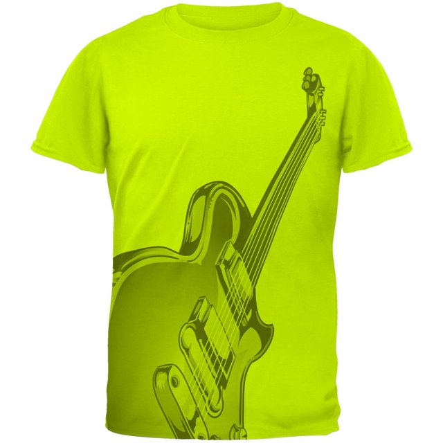 Electric Air Guitar Funny Costume Mens T Shirt