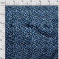 thumbnail image 3 of oneOone Silk Tabby Blue Fabric Abstract Fabric For Sewing Printed Craft Fabric By The Yard 42 Inch Wide, 3 of 4