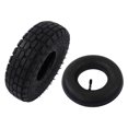 thumbnail image 4 of Tire Tube Set, 4.10/3.50-4in Tire Versatile Exact Fit All Purpose  For Lawn Mowers For Snow Blowers For Hand Trucks, 4 of 8