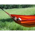thumbnail image 5 of Hamac Double de Style Brésilien de Luxe - Orange Jaune Rouge, 5 of 5