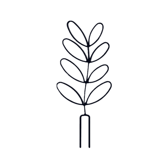 TIELUTT Jardin en Fil Métallique Intérieur, Petite Forme de Feuille Grimpante pour Jardin, Ensemble de Pinces à Cheveux en Pot pour Femmes, Grandes Pinces à Cheveux en Papier Couché, Grandes Pinces à Cheveux pour Cheveux Épais, Pinces à Cheveux à Mâchoire Moyenne