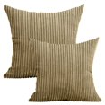 thumbnail image 1 of MesaSe Home Textile 20” X 20” Modern Contemporary Transitional Navy Blue Striped Polyester Throw Pillow ( 2 Count) Home Decoration Suitable for Living Room and Bedroom, 1 of 10