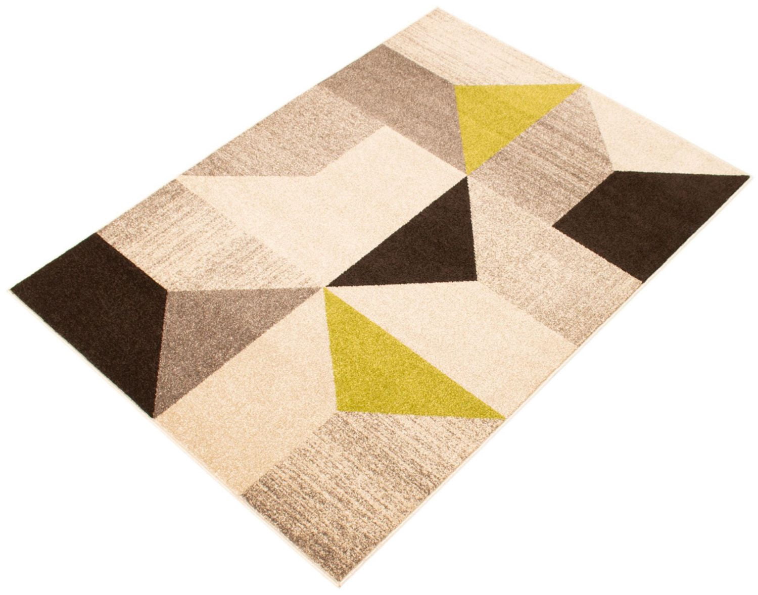 Tapis d'Interieur ECARPET Géométrique, pour Chambre à Coucher et Salon Collection Harlow