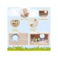 thumbnail image 2 of New Bird Nesting Box, Transparent Design, Bird Nest Breeding Box With Perch Wood Bird Cage House For Cockatiel Lovebirds Budgie Finch Parrotlets Canar, 2 of 5