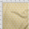 thumbnail image 3 of oneOone Velvet Yellow Fabric Asian Block Sewing Craft Projects Fabric Prints By Yard 58 Inch Wide, 3 of 4