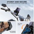 thumbnail image 4 of Miracase Bike Motorcycle Phone Holder, [1s Quick Lock] Bicycle Phone Mount Handlebar Cell Phone Clamp for Scooter, Compatible with iPhone Samsung Google, 4 of 6