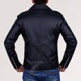 thumbnail image 2 of Leather Motorcycle Jacket Mens Black Leather Motorcycle Jacket Black Leather Riding Jacket Motorcycle Jackets For Men Black Biker Jacket size XL, 2 of 5