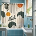 thumbnail image 5 of TIELUTT Doublure de Rideau de Douche en Tissu avec Renforcement Antirouille pour Rideaux pour Enfants pour Filles Doublure de Rideau de Douche Lourde avec Doublure de Rideau de Douche avec Crochets Anneaux de Rideau de Douche Crochets à Pression, 5 of 5