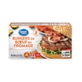 thumbnail image 2 of Great Value Frozen Cheese Beef Burgers, 8 x 113 g, 2 of 5