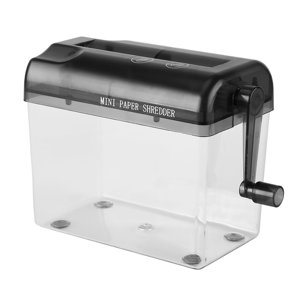 Croulement de fichiers,A6 portatif Mini Fichier manuel Shredder Main Cran Shredter Fiabilité ultime