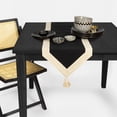 thumbnail image 1 of Thyme & Table Table Runner, Black & Gold, 1 of 5