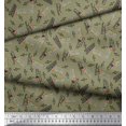 thumbnail image 3 of Soimoi Rayon Fabric Notes,Piano & Guitar Musical Instrument Printed Craft Fabric by The Yard 42 Inch Wide, 3 of 3