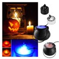 thumbnail image 3 of Amdohai Halloween Witch Pot Halloween Mist Maker Fogger with Changing LED Light, 3 of 8