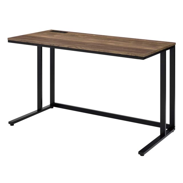 Acme Furniture Tyrese Writing Desk, Walnut & Black Finish