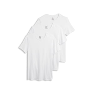 Jockey Men's Smooth Fit Cotton Stretch Crew Neck Undershirt - 3 Pack