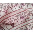 thumbnail image 4 of oneOone Silk Tabby Fabric Swirl & Floral Block Print Fabric By The Yard 42 Inch Wide, 4 of 4