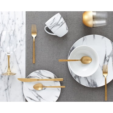 Ensemble de service de table Marbre de Safdie & Co.