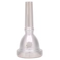 thumbnail image 1 of 12C Silver Plated Alto Trombone Mouthpiece Replacement Universal Trombone Mouthpiece Musical Instrument Accessory, 1 of 8