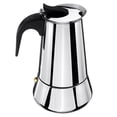 thumbnail image 1 of Birdeem Stainless Steel Mocha Espresso Latte Percolator Stove Coffee Maker Pot Too, 1 of 12
