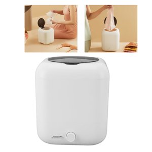 Portatif Mini laveuse, 10W 5L Sous-vêtements Lave-linge avec 3 Le moment est venu. USB Rechargeable, Drainage d'entrée d'eau automatique, laveuse compacte pour les dortoirs de voyage Appartements RV