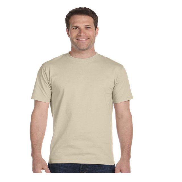 Hanes T-Shirt Robuste à Col Ras du Cou Sans Étiquette à Plat, Style 5180