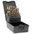 thumbnail image 1 of WEN DB292G 29Piece Fully Ground Black Gold HSS Jobber Drill Bit Set with Carrying Case, 1 of 6