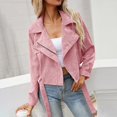 thumbnail image 2 of CEHVOM Veste Décontractée à Manches Longues pour Femmes avec Fermeture Éclair en Solde, 2 of 7