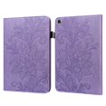 thumbnail image 3 of Tablet Coque For Samsung Tab A8 Case SM-X200 X205 X207 Emboss Flower Leather Wallet Flip Cover For Galaxy Tab A8 A 8 A 9 A9 Plus blue-flower A8 2021 SM-X200 X205, 3 of 6