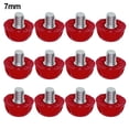 thumbnail image 1 of Mosiee 12Pcs Football Shoe Spikes Turf Soccer Boot Cleats Firm Ground Stable Threading Screw 7Mm 10Mm Anti-Slip Replacement Studs Spike, 1 of 8