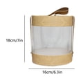 thumbnail image 3 of Boîte de Rangement Multifonctionnelle en Matériau Transparent Style Bonbons Chocolat Dessert Boîte de Rangement, 3 of 6