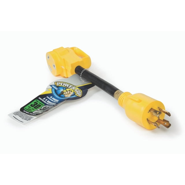Power Grip Adaptateur de Générateur RV, 4 Broches, 12 Po., 30 Ampères - 55382