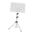 thumbnail image 4 of Milaget Music Sheet Stand Adjustable Height for Band Stage Performance Music Players White, 4 of 9