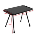 thumbnail image 2 of Tables de Camping Pliables en Alliage d'Aluminium Légères Table Pliante Hauteur Réglable Bureau de Pique-Nique, 2 of 6