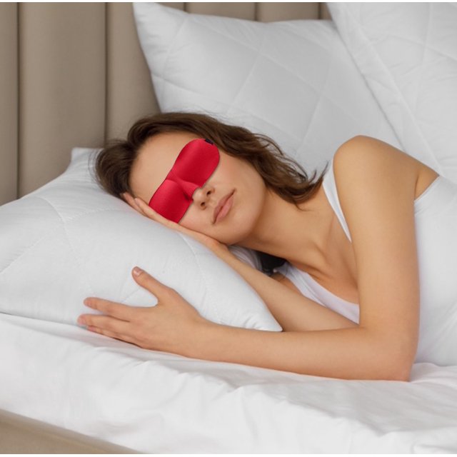 Shading Sleep To Sleep An Ms Man Sleeping Breathable Protective Eyewear,Red Beauty Equipment