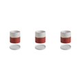 thumbnail image 3 of kurtrusly Ceramic Flower Pots For Small Spaces And Easy To Maintain Herbs Ceramic Flowerpot Ceramic Pot Planter Eco-friendly red 11*11 3Set, 3 of 6