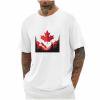 thumbnail image 5 of Pisexur T-shirts pour Hommes, Imprimé Col Rond Mode Décontractée Manches Courtes Blouses Chemises Blanches, 4TG Chemises de Golf Hommes & Chemises Hommes, 5 of 5