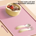 thumbnail image 4 of EGNMCR Kitchen Gadgets, Kitchen Accessories, Kitchen Utensils Silicone Placemats Waterproof Oil Baby Food Grade Silicone Heat Insulation Mat Student Placemats Foldable Silicone Placemats, 4 of 7