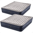 thumbnail image 1 of Intex Dura Beam Plus Deluxe Airbed, Air Mattress w/Built In Pump, King (2 Pack), 1 of 12