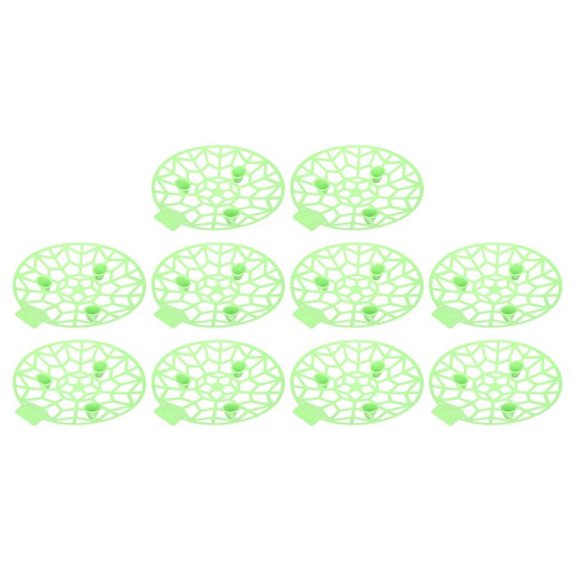 Fruit Support Stand, 3 Strong Supports Plastic Material Melon Support Frame Steady Reusable Prevent Rotting For Melons Fruits Blue,Green
