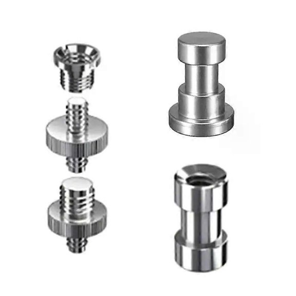 Vis de Conversion Universelle pour Caméra 1/4 Mâle à 3/8 1/4 Mâle Trépied Monopode Adaptateur Accessoires de Photographie