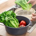 thumbnail image 4 of Xingzhi 1/2/3/5 Taomi BasketKitchen Strainer Kitchen Essential Wide Application Plastic Kitchen Gadgets Light Pink medium 1 Pc, 4 of 6